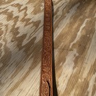 Handmade Western Belt 42 Range Name Jack On The Back Sterling Silver Buckle 