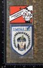Vintage Oklahoma Native American Indian Chief Travel Souvenir Patch Mip