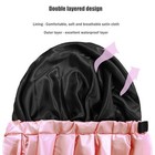Shower Cap100  Real Satin Lined Shower Capextra Large Shower Cap For Women Reusa