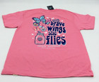 Simply Southern Collection Youth T-shirt  Pink  Large