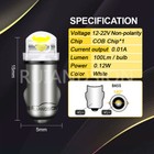 Ba5s Led Railway Model Light Bulb 12v-22v For Marklin 600150 Tt Ho Scale E501