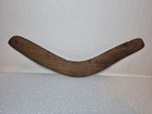 14  Hand-carved Aboriginal Boomerang Mahogony Wood  Engraving Iron Design Art 