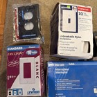 Lot Of Electrical Outlets  Slide Dimmers    Plate Covers- New 