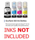 Epson Ecotank Et-2850 White Wireless Color All-in-one Printer   