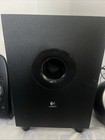 Logitech Z-205 Surround Sound With Base Unit And 3 Speakers Used Tested Working