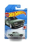 2021 Hot Wheels  71 Datsun 510 162 250 Super Custom Wheel Swap W real Riders