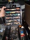 Slot Car Accessories   Parts Lot W  Case  Assorted Cars  Controller
