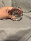 Glass Decanter Bottle With Cork Stopper  Lid stopper Included  bird And Flower D