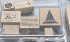 Stampin Up Rubber Stamp Set Lot 14 Sets Xmas Special Occasions Some New And Vtg