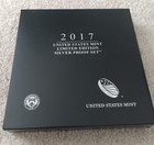 2017 Limited Edition Silver Proof Set Us Mint 8 Coins Ogp American Silver Eagle