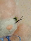 Vintage California Stuffed Toys Pastel Pink White Cat Kitten Animal Plush 7 