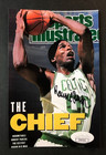 Robert Parish Signed 6x4 Photo Jsa W coa Sports Illustrated Nba Celtics 00 Hof 