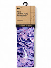 Nike Dri-fit Headband Purple Tie Dye Sweatband Gym Running Workout Unisex