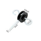 2 Set Of Electric Fence Spring Gate Handles Kit  Electric Fence Handle Set With