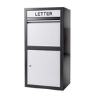 Package Delivery Boxes Galvanized Steel Parcel Mailbox With Key Lock   Hardware