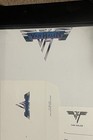 Van Halen Rare Framed Official Envelope Business Stationery  Check And Voucher