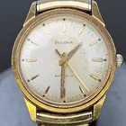 Bulova Cal  11 Alc 17j 34mm Vintage Watch 10k Rgp 17mm Lug For Repair    
