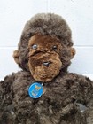 Vintage 1979 Dakin   Co Dark Brown Gorilla Plush Pillow Pets Stuffed Animal 1979