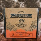 Wood Chips For Smoker Bundle Of 3 Flavors - Apple  Hickory   Cherry 5 Oz Each