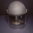 Police Swat Riot Helmet Black  universal Size  Usa Made W  Removable Face Shield