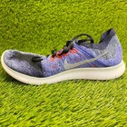 Nike Free Rn Flyknit 2017 Womens Size 7 Black Purple Running Shoes Sneakers