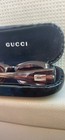 Gucci Black Hinged Hard Case For Glasses sunglasses Unisex Eyeglass Case