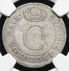 Sweden  King Carl Xi  1679 Ad  Medieval Silver 4 Ore Coin  1660-1697  Ngc Vf