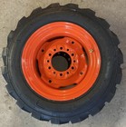 New 27x8 50-15 Sks-5 Tires On 6 Lug Rims For Kubota Tractor Front-27-8 50-15