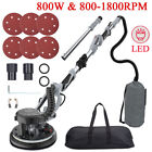 Electric Foldable Drywall Sander Variable Speed W  Vacuum Dust Collector   Light