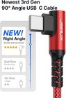 Jsaux Usb C Cable  2-pack 6 6ft   3 1a Type C Charger Fast 6 6ft 6 6ft  Red 