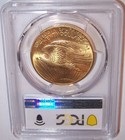 1907  20 Philadelphia Choice Gold St Gaudens Double Eagle Pcgs Ms64   