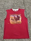 Vintage 90   s Cowboy Horse    n Around Rex T Shirt Size Large Rare Vtg