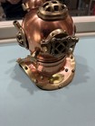 Copper And Brass Us Navy Divers Helmet Replica New