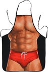 Creative Cooking Apron With Cartoon Pattern - Perfect Gag Gift For Grill Lovers