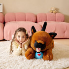 Giant German Shepherd Dog Stuffed Animal Plush Soft Toy 30  Large Cuddly Puppy T