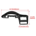 Fit For Chevy Cavalier 2000-2005 Dash Panel Speedometer Trim Bezel Rep  22698064