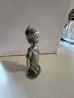 Hudson Pewter Indian Maiden Figure Signed H  Wilson 1978 Usa  260 2 25x1   euc
