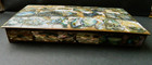 Vintage Abalone Brass Rosewood Mexican Box