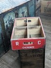    rare    1959 Royal Crown Soda Pop Wood Crate Advertising Cherokee Iowa