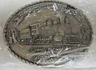Railroad Savings Locomotive Series Complete Set Of 7 New Commemorative Buckles