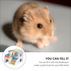 Chinchilla Hut Guinea Pig House Wooden Rabbit Hideout Wooden Hide House