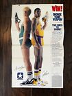 1986 Larry Bird Magic Johnson Converse Shoe Poster - Boston Celtics  La Lakers