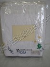 Pottery Barn Kids Jingle Bells Christmas Holiday Embroidered Bed Crib Skirt Baby