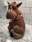 Very Rare Vintage Montana Lifestyles By Montana Silversmiths  Elmer Cookie Jar