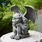 Gargoyle Statue Garden Guardian Sculpture Figurine Gothic Indoor Outdoor Garden