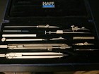Vintage Haff Techniker T Va Precision Drafting Set     Made In Germany     Complete 