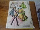 Lot 6 Vtg Doll Clothes Patterns-old Fashioned Styles victorian centennial etc