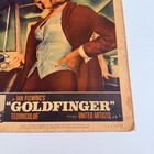 1964 Goldfinger Original 11x14    Title Lobby Card  1 James Bond Sean Connery 007