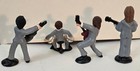 The Beatles 1 3 4  To 2 1 2  Tall Lead Metal Colorful Figures W instruments 