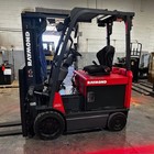 2021 Raymond 4750c50 5000lb Used Forklift Triple Mast Sideshift 6443 Hours